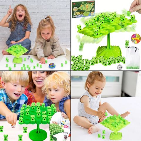 Juego de Mesa de Equilibrio Ranas