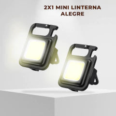 2x1 Mini Linterna Alegre