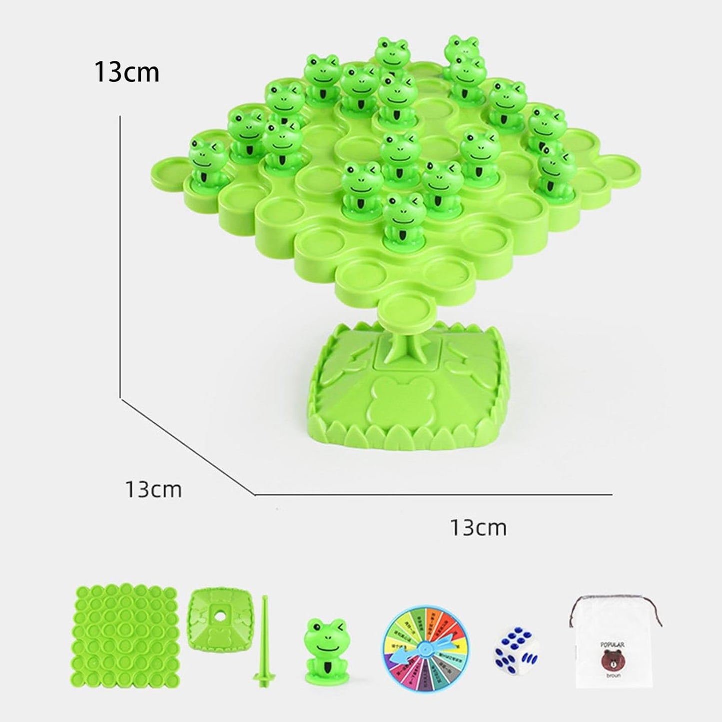 Juego de Mesa de Equilibrio Ranas