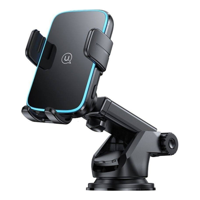 Cargador De Auto Inalambrico Soporte Celular 15w Con Ventosa