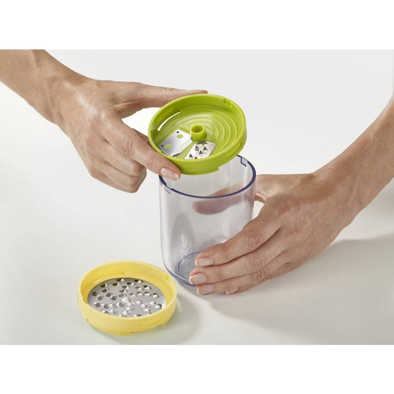 Rallador Cortador Manual De Verduras Frutas Queso Multiuso