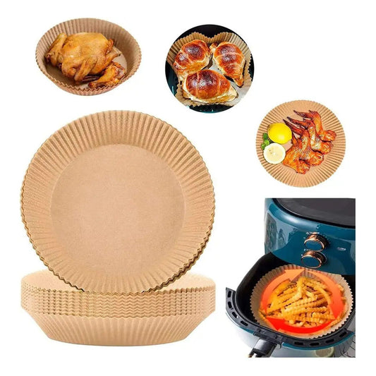 Papel Para Freidora De Aire 16x4.5cm X 100 Unidades