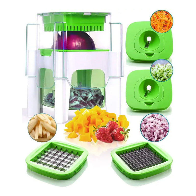 Cortador Verduras Frutas Papas Fritas Manual