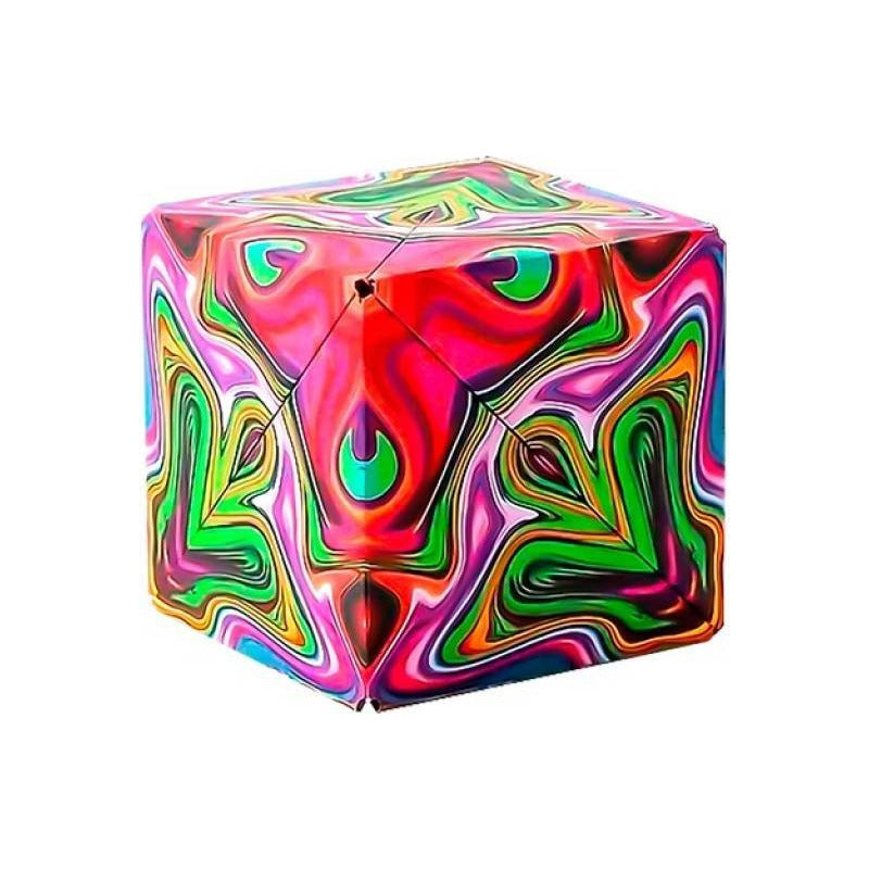 Cubo Magico 3d Transformable Rompecabezas Antiestres