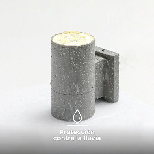 Set X4 Foco Pared Aplique Exterior Lampara Unidireccional