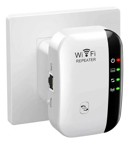 Extensor Repetidor Amplificador Wifi Inalambrico 300mbps