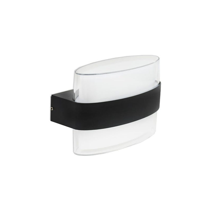 Set X4 Aplique Pared Exterior Luminaria Foco Bidireccional