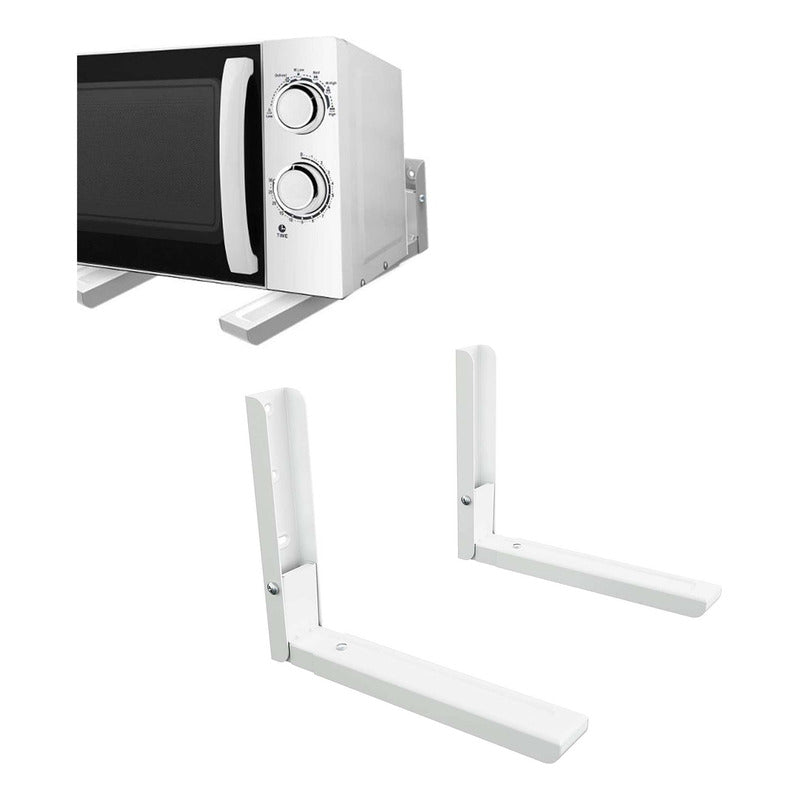 Soporte De Pared Para Microondas Blanco