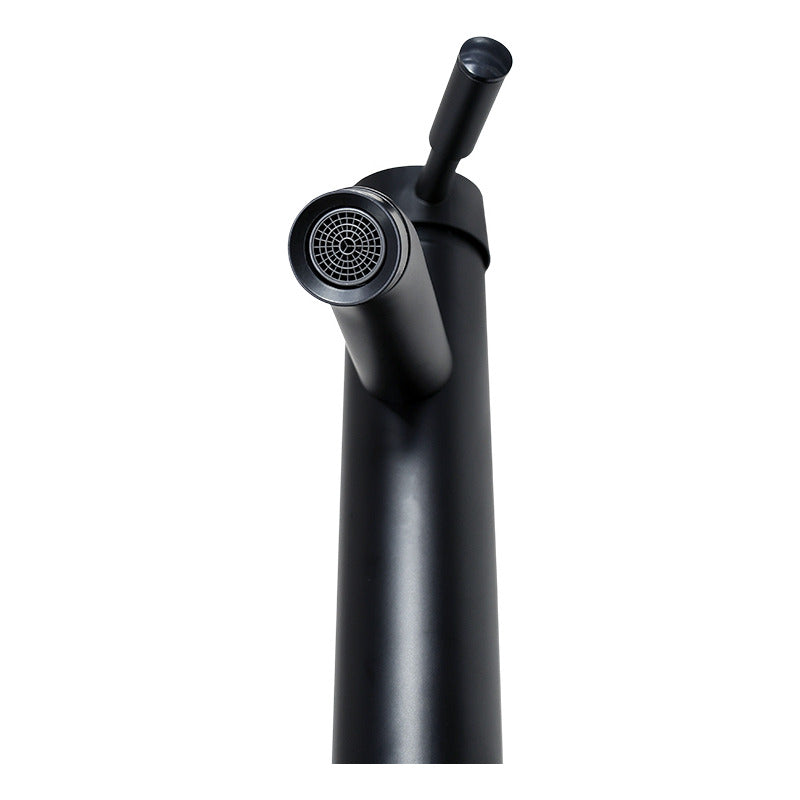 Canilla Negra Para Lavatorio Baño Monocomando Mezcladora