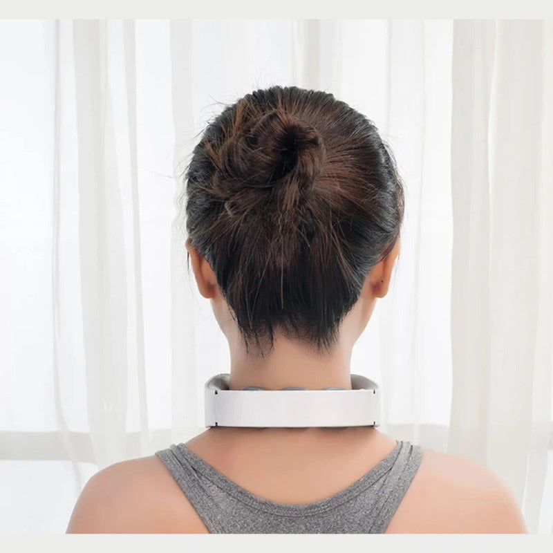 Masajeador De Cuello Portatil Recargable Diseño Ergonomico