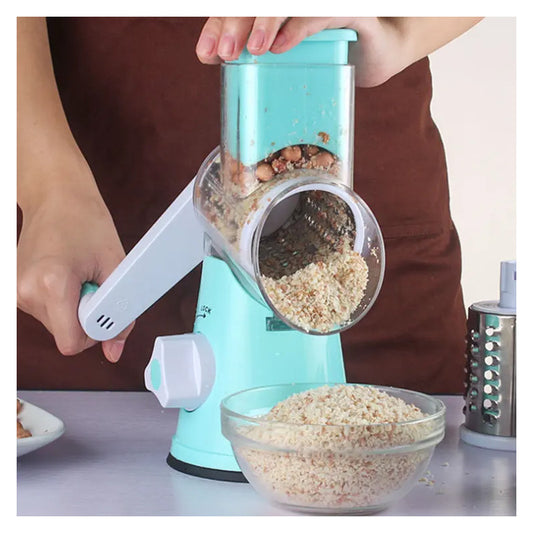 Rallador Manual Cortador De Frutas Verduras Multiuso