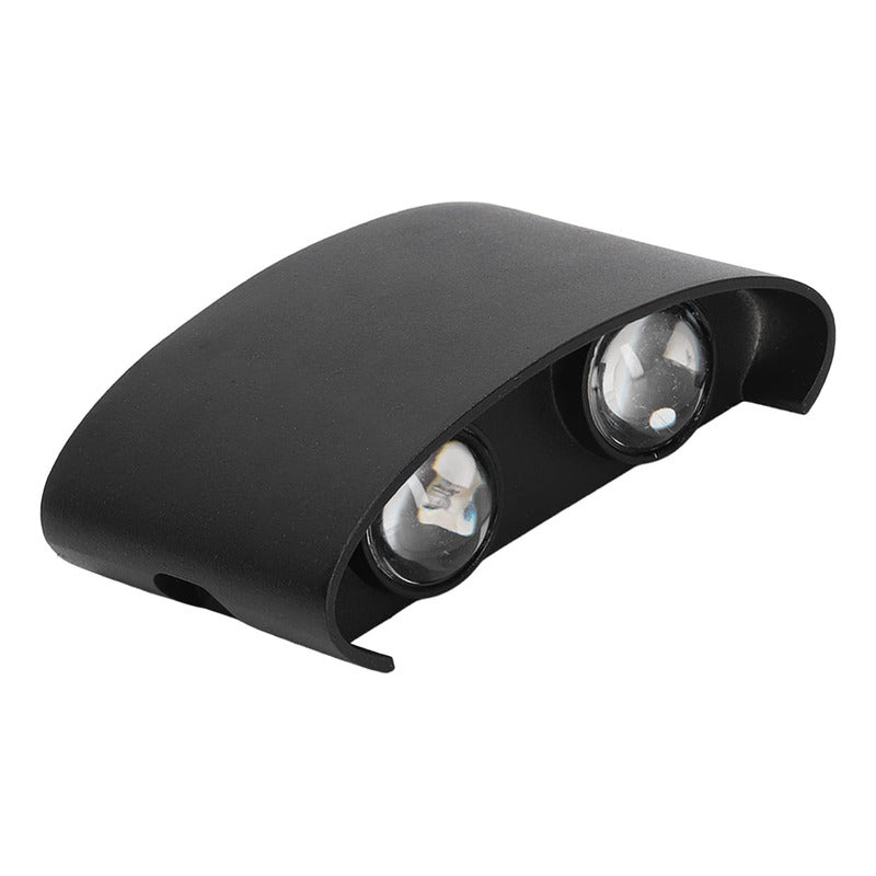 Set X2 Foco Pared Aplique Exterior Luminaria Bidireccional