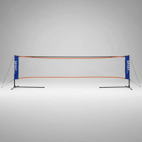Red Deportiva Multiuso 3.1m Con Soporte Desmontable Azul