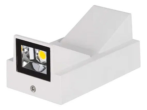 Set X2 Foco Pared Bidireccional Lampara Aplique Exterior