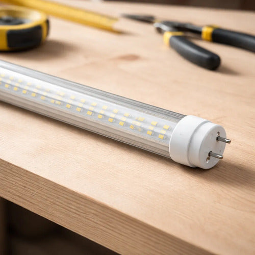 Lámpara Tubo Led 60cm G13 Bajo Consumo Blanco Frío