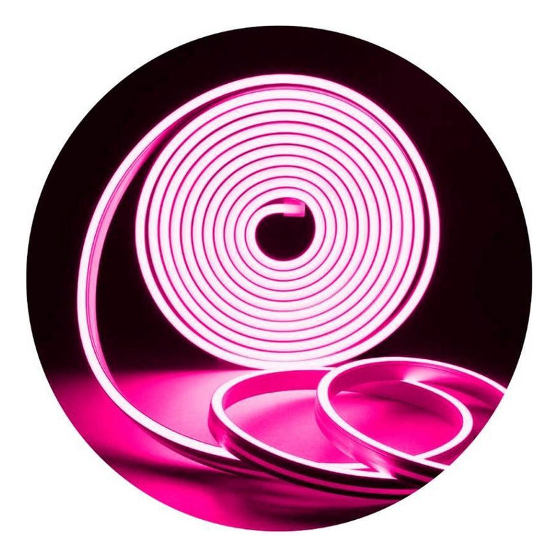 X2 Tira Led Neon Flexible 5 Mts Manguera Luz 10 Metros Total