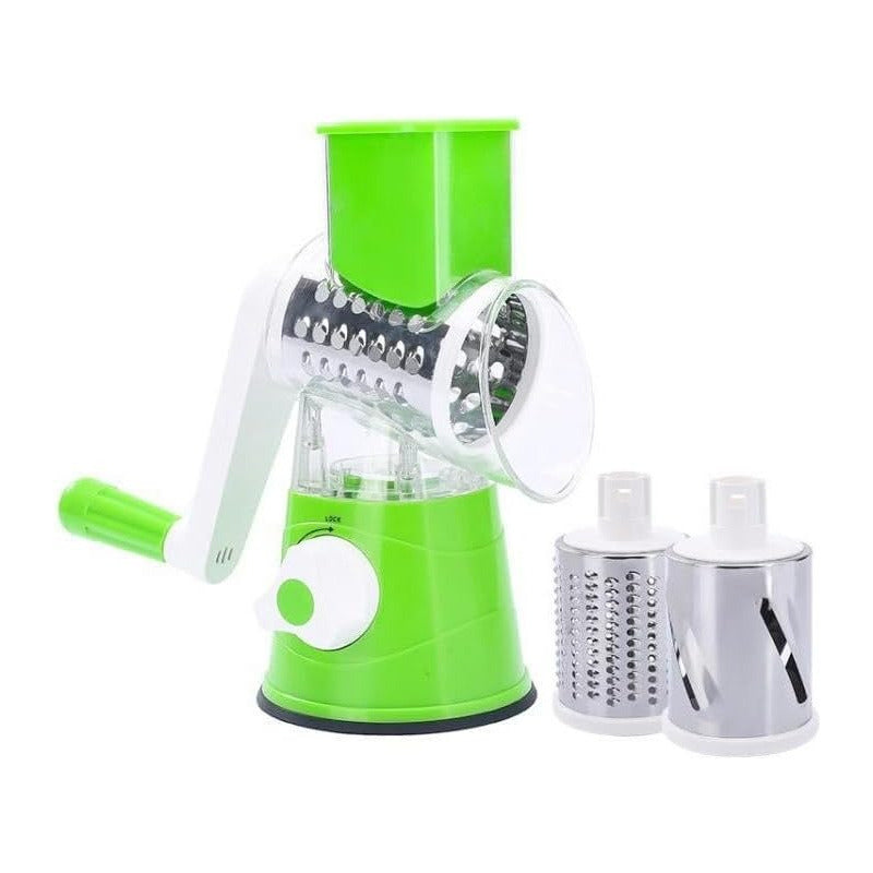 Rallador Manual Cortador De Frutas Verduras Multiuso