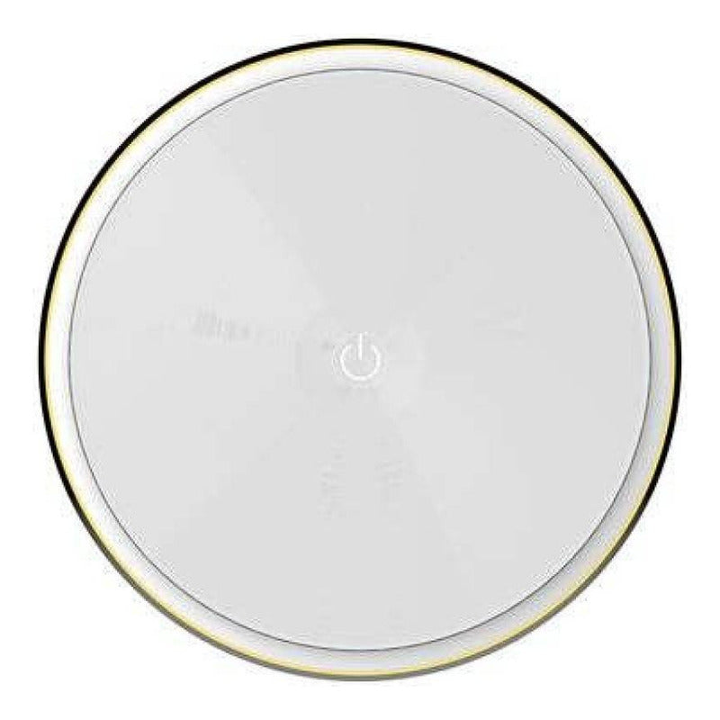 Cargador Pared 4 Usb Luz Led 4.4a Sin Cable Blanco