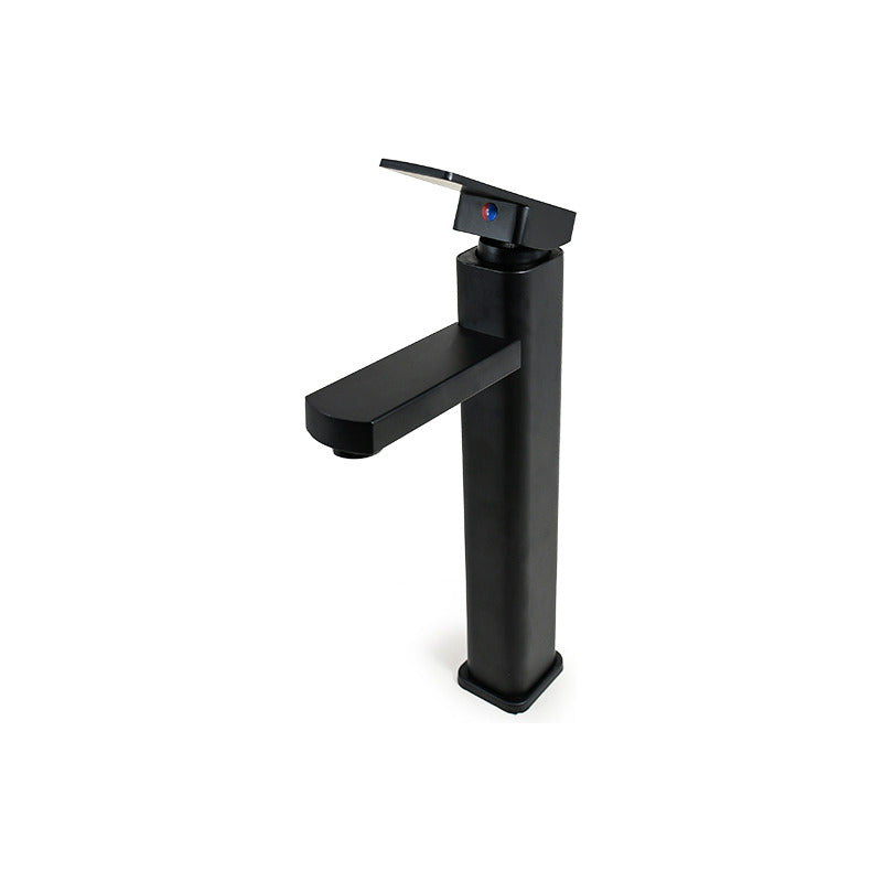 Canilla Negra Para Lavatorio Baño Monocomando Mezcladora