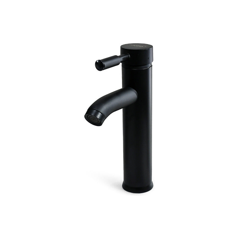 Canilla Negra Para Lavatorio Baño Monocomando Mezcladora