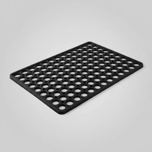 Alfombra Tapete De Goma Antideslizante 90x60cm Hogar 90 M 60 M Negro