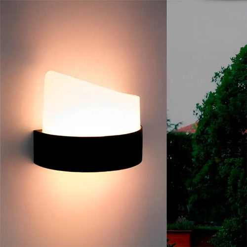 Set X2 Aplique Pared Exterior Luminaria Foco Lampara
