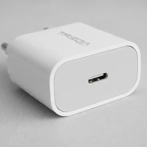 Cargador Rápido Usb C Celular Tablet Carga Blanco