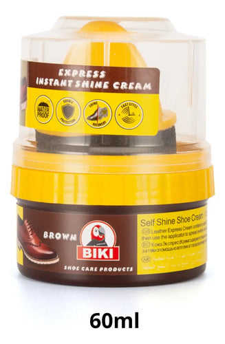 Pomada Lustra Zapatos Marron Para Calzado