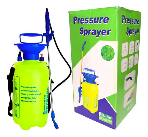 Botella Fumigador Pulverizador De Riego 3lts Varios