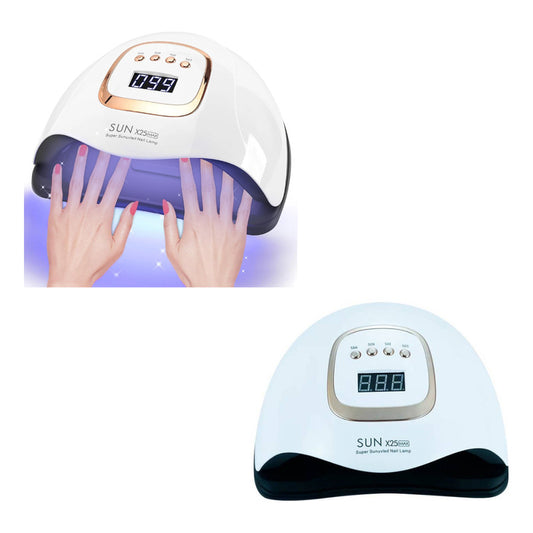 Lampara Secador De Uñas Cabina Uv 81 Led Manicura 380w