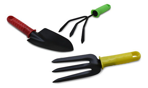 Set De Herramientas De Jardín Huerta Rastrillo Pala Varios