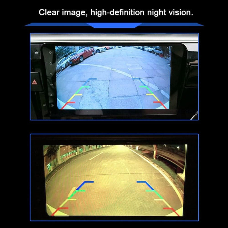Camara Reversa Auto Vision Nocturna Conexion Radio Pantalla