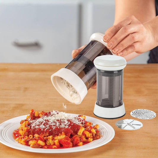 Rallador De Quesos Doble Cuchilla Rallador Y Rebanador