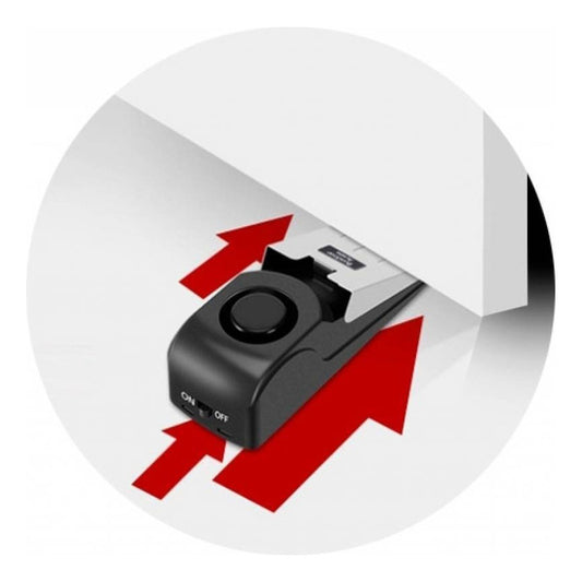 Alarma Para Puerta Inalambrica 3 Niveles De Sensibilidad