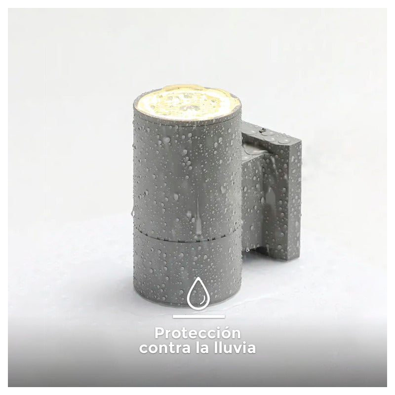 Set X6 Aplique Pared Exterior Luminaria Foco Unidireccional