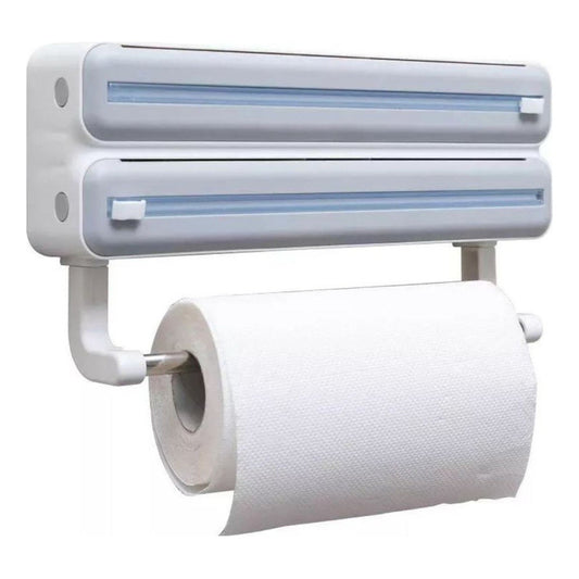 Organizador Porta Rollos Dispensador Papel Aluminio Film