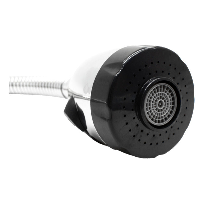 Grifo Monocomando Mesada Canilla Cocina Flexible + Colillas
