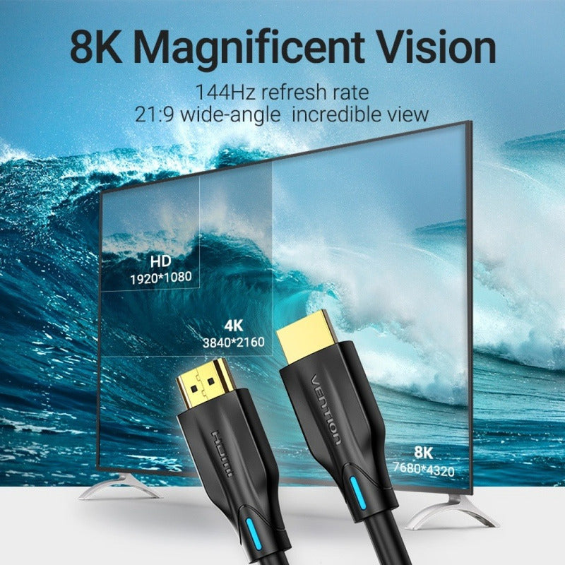 Cable Hdmi 10 Metros De Alta Velocidad Premium 2.1 8k