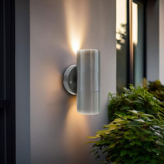 Aplique Pared Exterior Luminaria Lampara Bidireccional Foco