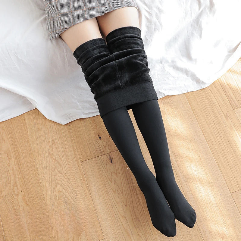 Medias Termicas Mujer Can Can Leggins Corderito Talle Unico