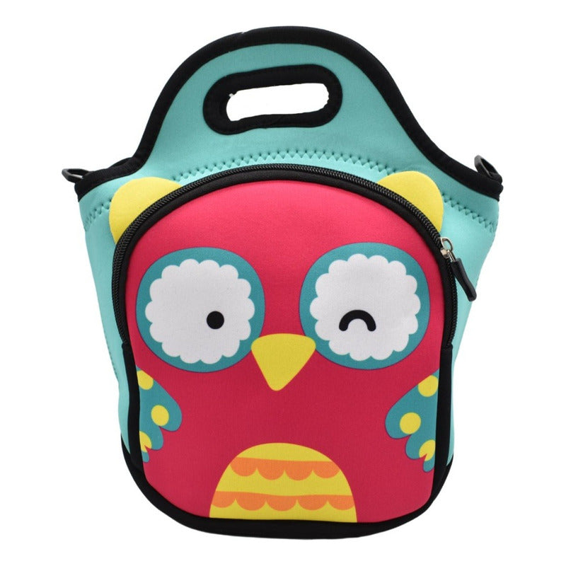 Bolso Lonchera Infantil Para Niños De Neopreno 30x27cm.