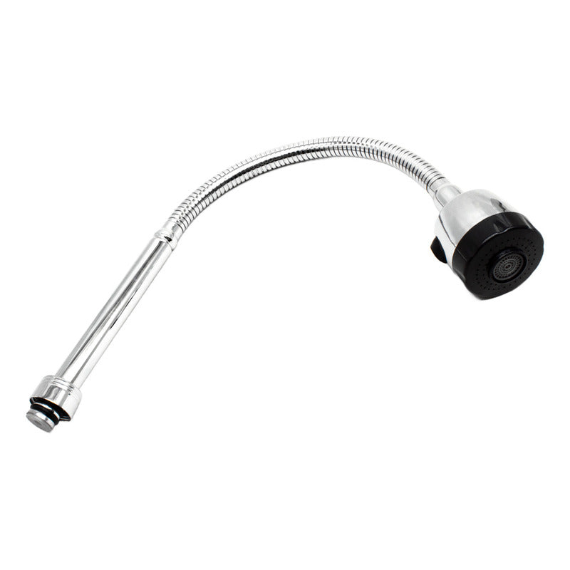 Grifo Monocomando Mesada Canilla Cocina Flexible + Colillas