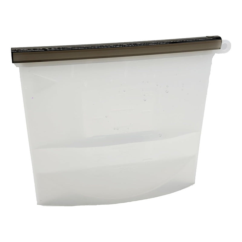 X4 Bolsa Reutilizable De Silicona Hermetica Alimentos 1000ml
