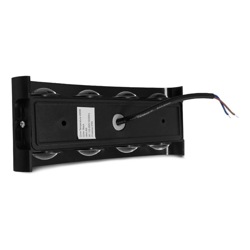 Aplique Pared Exterior Luminaria Lampara Bidireccional Foco