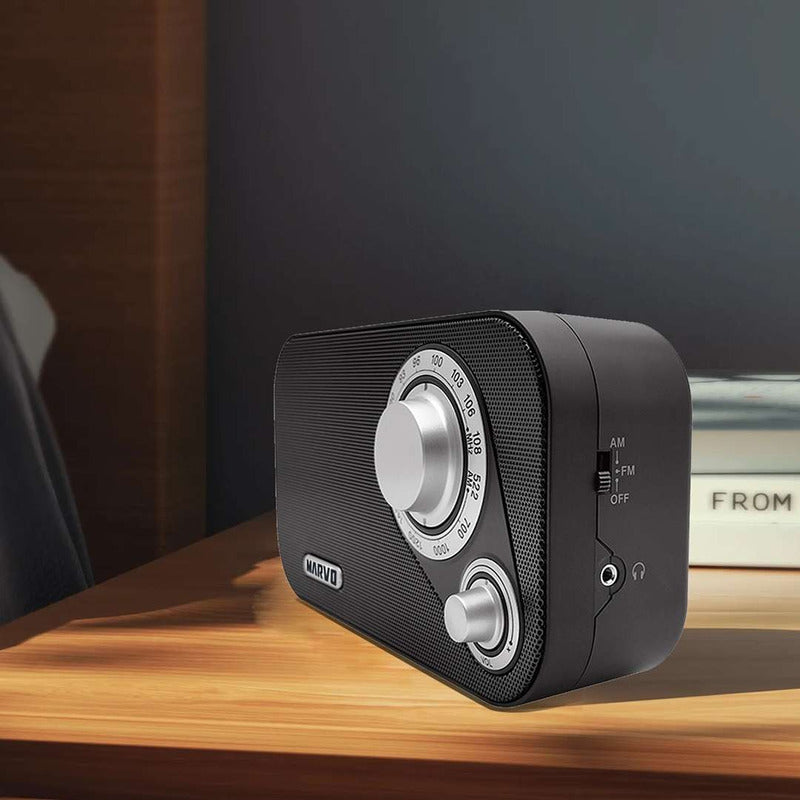 Radio Portatil Electrica Fm Am Color Negro