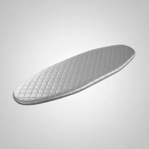 Funda Para Tabla De Planchar 140x50cm Capitoneada Gris Gris Oscuro