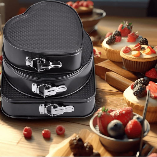 Pack De 3 Torteras Desmontables Asaderas Antiadherentes