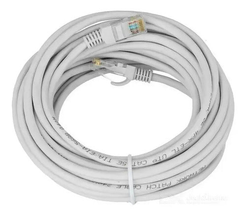 Cable Red Ethernet Categoria 6 Internet 10 Metros Lan Rj45