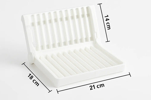 Escurridor De Platos Plastico Plegable Cocina Aleatorio