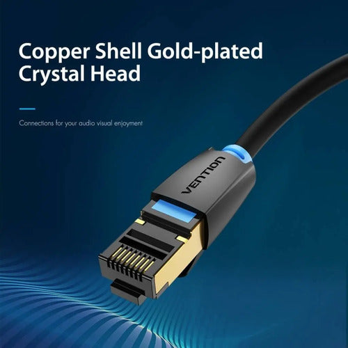 Cable De Red Cat 8 Sftp Ethernet 2 M Internet Rapido Lan